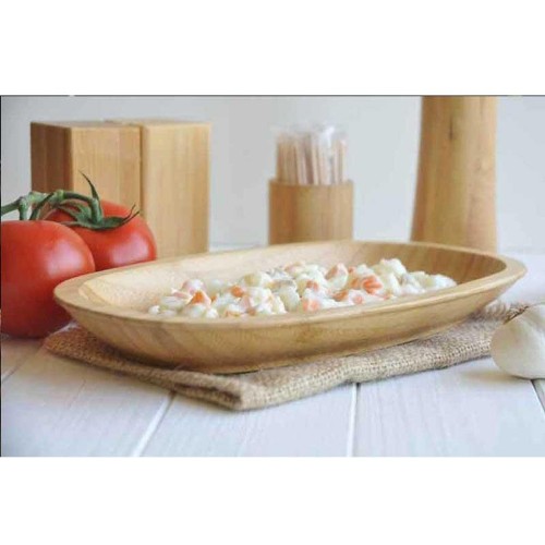 Picture of Bambum Caliente Bamboo Boat Platter 24 cm