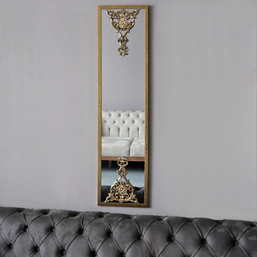 Picture of Lidyana Wall Mirror - Gold