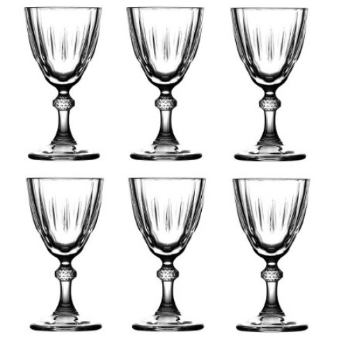 Picture of Pasabahce Diamond Goblet Set of 6