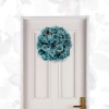 Resim Yedifil Çiçekli Kapı Süsü - Mavi
