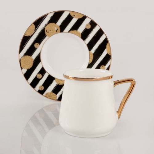 Picture of Herakles Porcelain Turkish Coffee Set - Model D