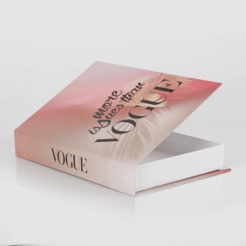 Picture of Modern Style Fancy Fashion book shaped box Decorative Model Hard Cover Fake Book Box for decoration - M10