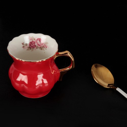 Picture of Pink&More Porcelain Cup - Red