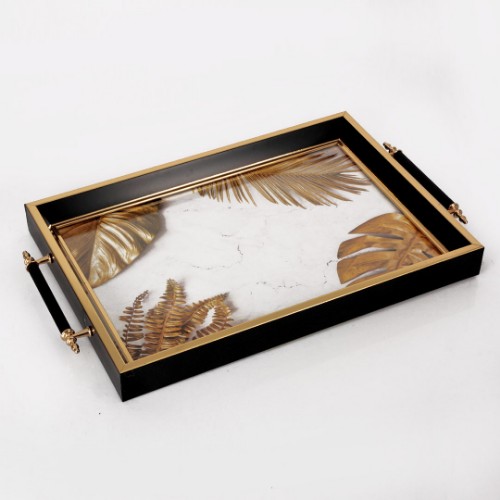 Picture of Courtly Gold Tray- MT2008-9