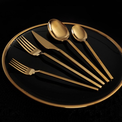 Picture of Royal Mademoiselle Flatware Set 30 Pieces - Gold