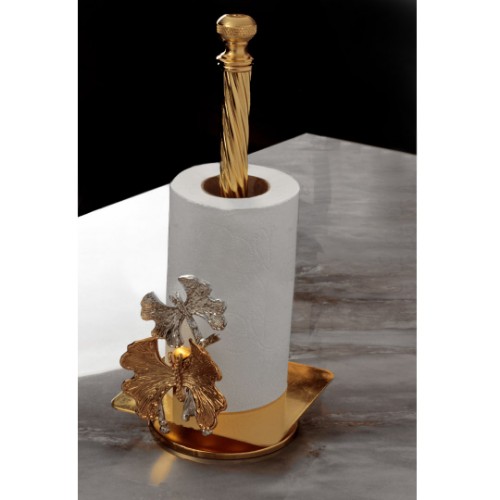 Picture of Butterfly Motif Paper Towel - Gold