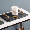 Picture of Quarry Black Marble Serving Tray Rectangle