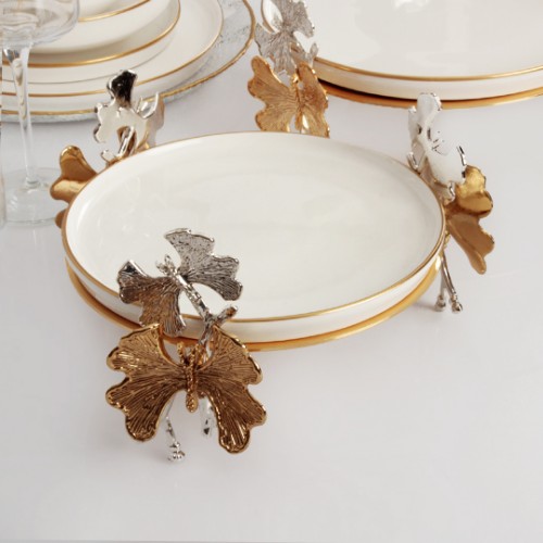 Picture of Royal Mademoiselle Butterfly Serving Plate - 20 cm 