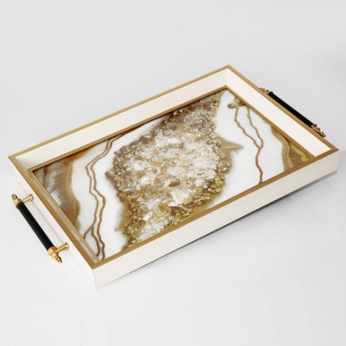 Picture of Courtly Cream Tray- MT2009-5