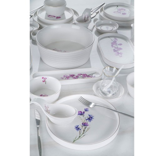 Picture of Story Flora Porcelain 45 Pieces Breakfast Set 