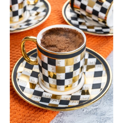 Picture of Markie Porcelain Turkish Coffee Set of 6