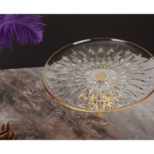 Picture of Arya Footed Cake Stand - Gold