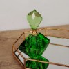 Resim Frame Yeşil Kristal Dekoratif Aksesuar - Gold	