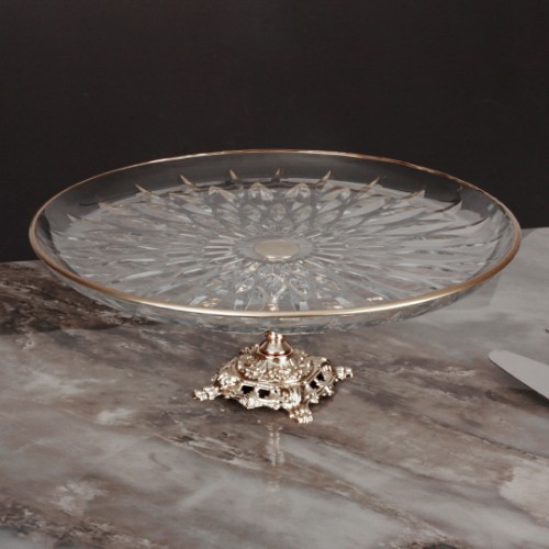 Picture of Arya Footed Cake Stand - Silver